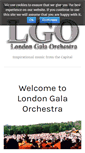 Mobile Screenshot of londongalaorchestra.co.uk