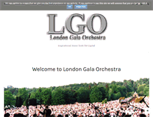Tablet Screenshot of londongalaorchestra.co.uk